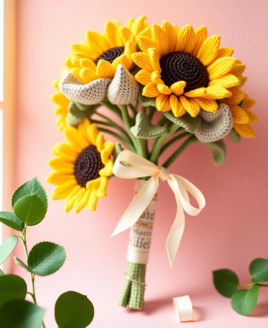 Crochet Bouquets